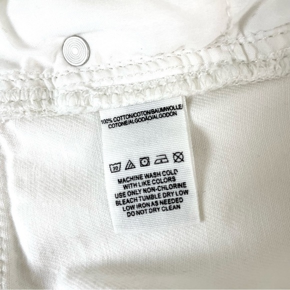 Free People Rugged Runway Button Fly White Shorts - Picture 9 of 16